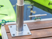 Dock surface mount